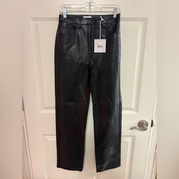 Pistols - CASSIE SUPER HIGH RISE STRAIGHT PANT - ONYX NWT - Picture 5 of 12